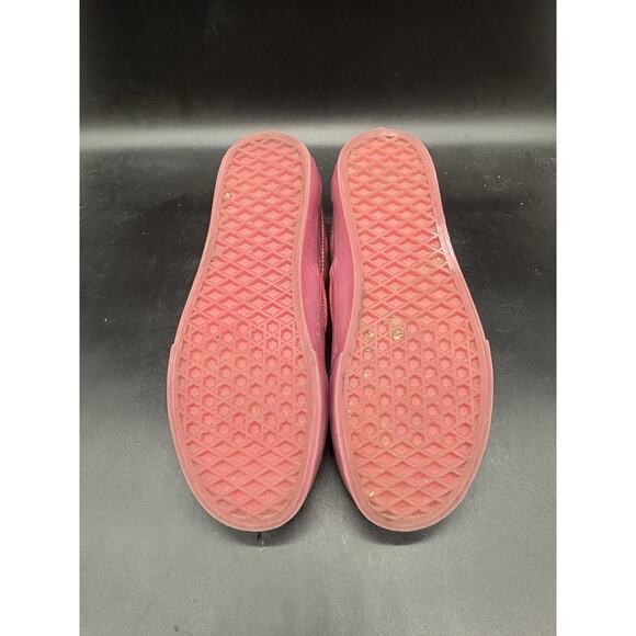 Vans Classic Slip-On Pink Checkerboard Rubber Sneakers Womens Size 7 Mens 5.5 - Picture 7 of 7